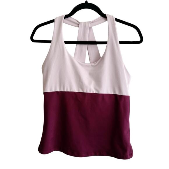 Shiva Shakti by Marika Racerback Shelf Bra Yoga Tank Top XL - Picture 1 of 6